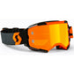 Fury Goggle Orange/Black Orange Chrome Works
