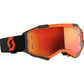Fury Goggle Orange/Black Orange Chrome Works