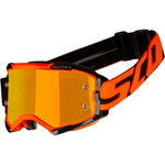 Fury Goggle Orange/Black Orange Chrome Works