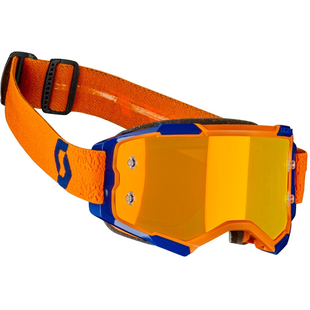 Fury Goggle Grey/Orange Orange Chrome Works