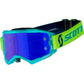 Fury Goggle Teal Blue/Neon Ylw Electric Blue Chrome Works