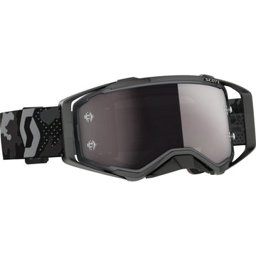 Prospect Goggle Dark Grey/ Blk W/Silver Chrome Works
