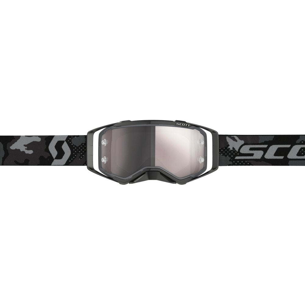 Prospect Goggle Dark Grey/ Blk W/Silver Chrome Works