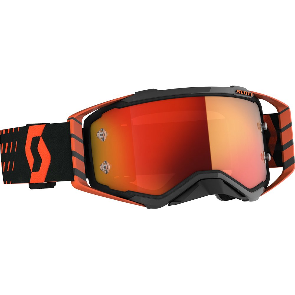Prospect Goggle Orange/Black Orange Chrome Works