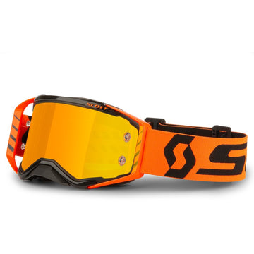 Prospect Goggle Orange/Black Orange Chrome Works