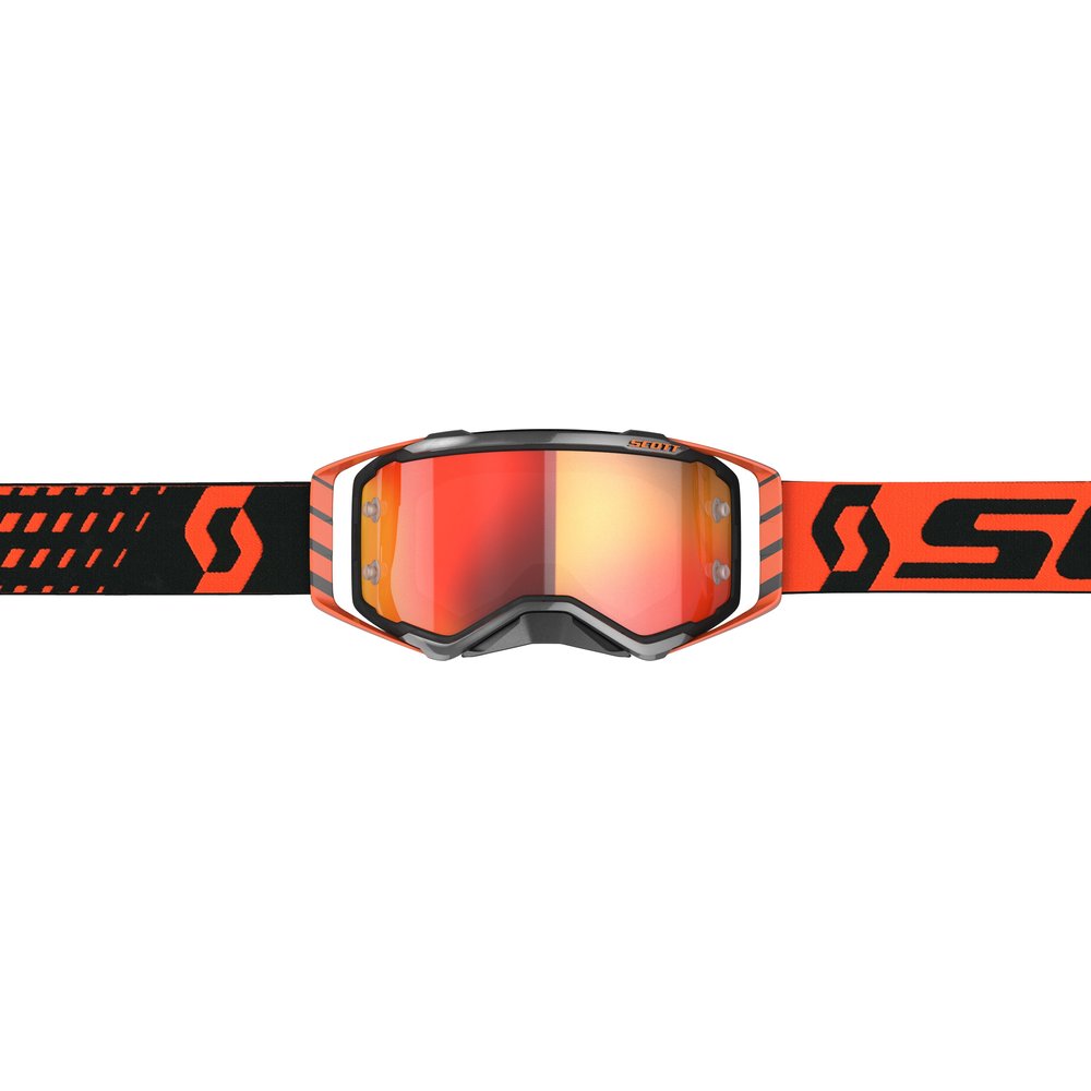 Prospect Goggle Orange/Black Orange Chrome Works