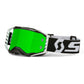 Prospect Goggle Black/White W/ Grn Chrome Works Plus Clr Afc