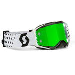 Prospect Goggle Black/White W/ Grn Chrome Works Plus Clr Afc