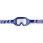 Hustle Goggle X Blue/White W/Clear Works