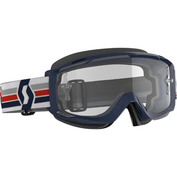 Split Otg Goggle Blue/White Clear Works