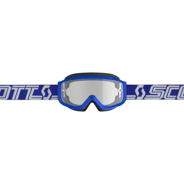 Split Otg Goggle Blue/White W/Clear Works Lens