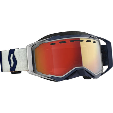 Prospect Snwcrs Goggle Gry/Drk Blue Enhancer Red Chrome