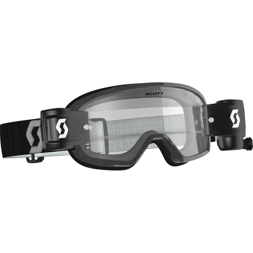 Youth Buzz Mx Pro Goggle Wfs Black/Grey W/Clear Works