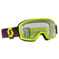 Buzz Pro Goggle Yellow/Pink W/Clear Works Lens