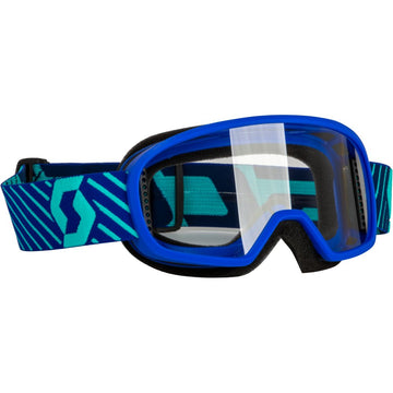 Youth Buzz Mx Goggle Blue/Teal Blue W/Clear