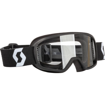 Youth Buzz Mx Goggle Black/Grey W/Clear