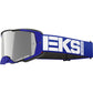 Lucid Caliber Goggle Royal Blue Silver Mirror Lens