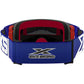 Lucid Caliber Goggle Royal Blue Silver Mirror Lens