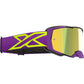 Lucid Caliber Goggle Purple Gold Mirror Lens