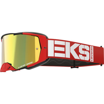 Lucid Caliber Goggle Red Gold Mirror Lens