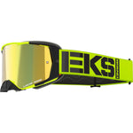 Lucid Caliber Goggle Flo Yellow Gold Mirror Lens