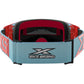 Lucid Caliber Goggle Light Blue Gold Mirror Lens