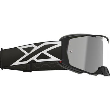 Lucid Caliber Goggle Black Silver Mirror Lens