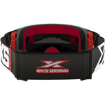 Lucid Caliber Goggle Black Silver Mirror Lens