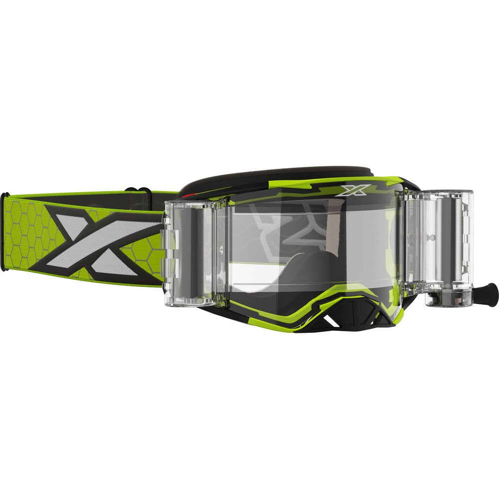 Lucid Goggle Race Pack Yellow Zip Off Clear