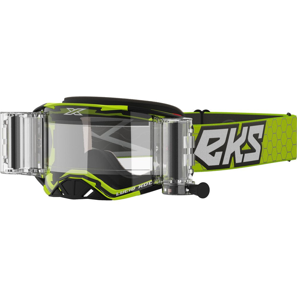Lucid Goggle Race Pack Yellow Zip Off Clear