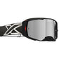 Lucid Goggle Black Silver Silver Mirror