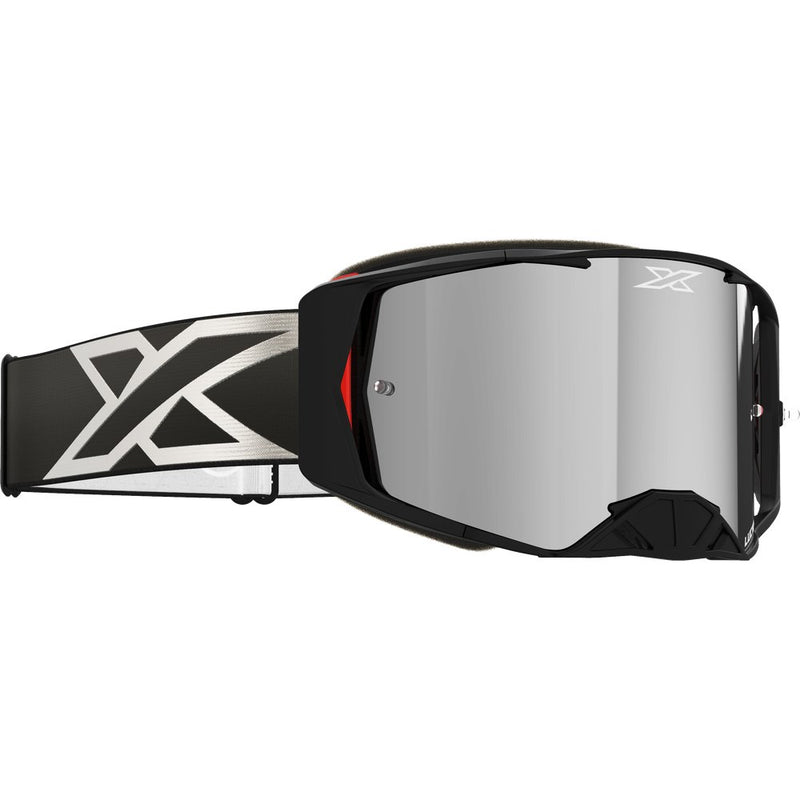 Lucid Goggle Black Silver Silver Mirror