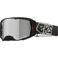Lucid Goggle Black Silver Silver Mirror