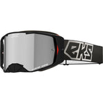 Lucid Goggle Black Silver Silver Mirror