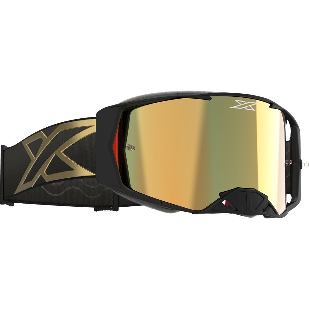 Lucid Goggle Black/Gold Gold Mirror Lens