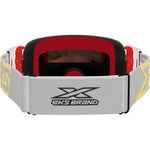 Lucid Goggle White Gold Gold Mirror