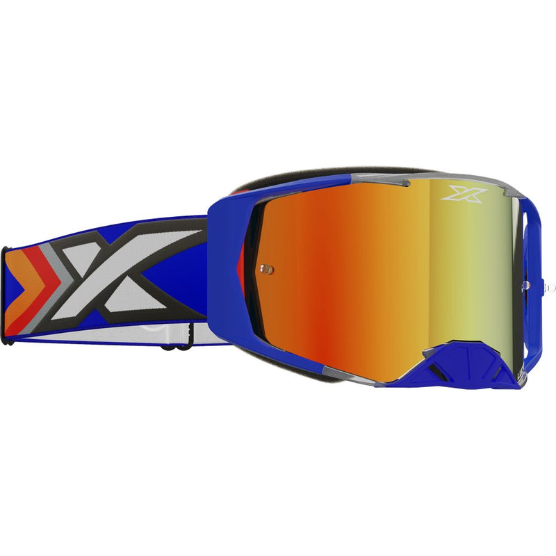 Lucid Goggle True Blue Red Mirror