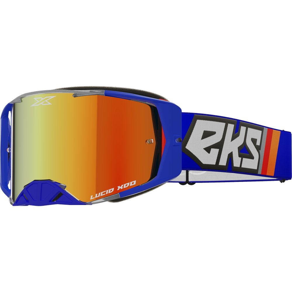 Lucid Goggle True Blue Red Mirror