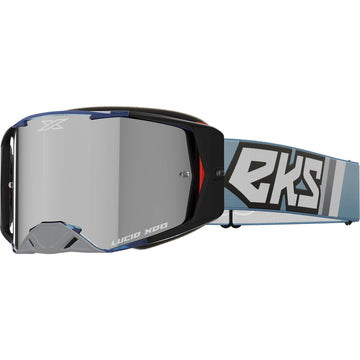 Lucid Goggle Steel Blue Silver Mirror