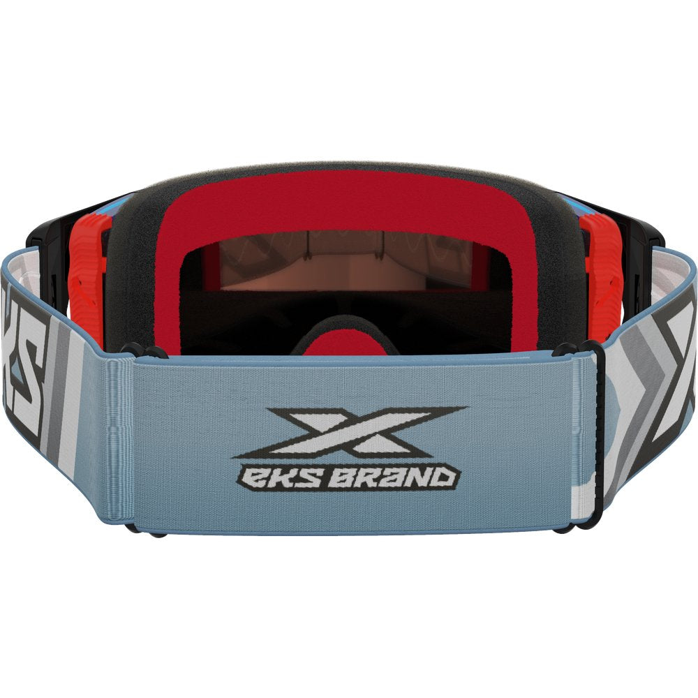 Lucid Goggle Steel Blue Silver Mirror