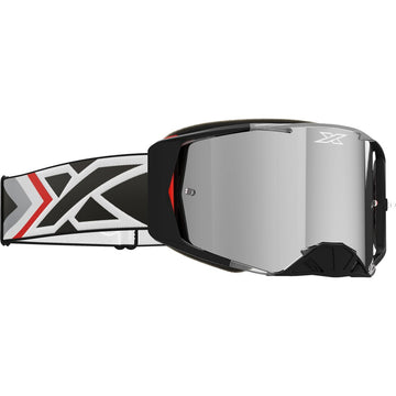 Lucid Goggle Black Silver Mirror