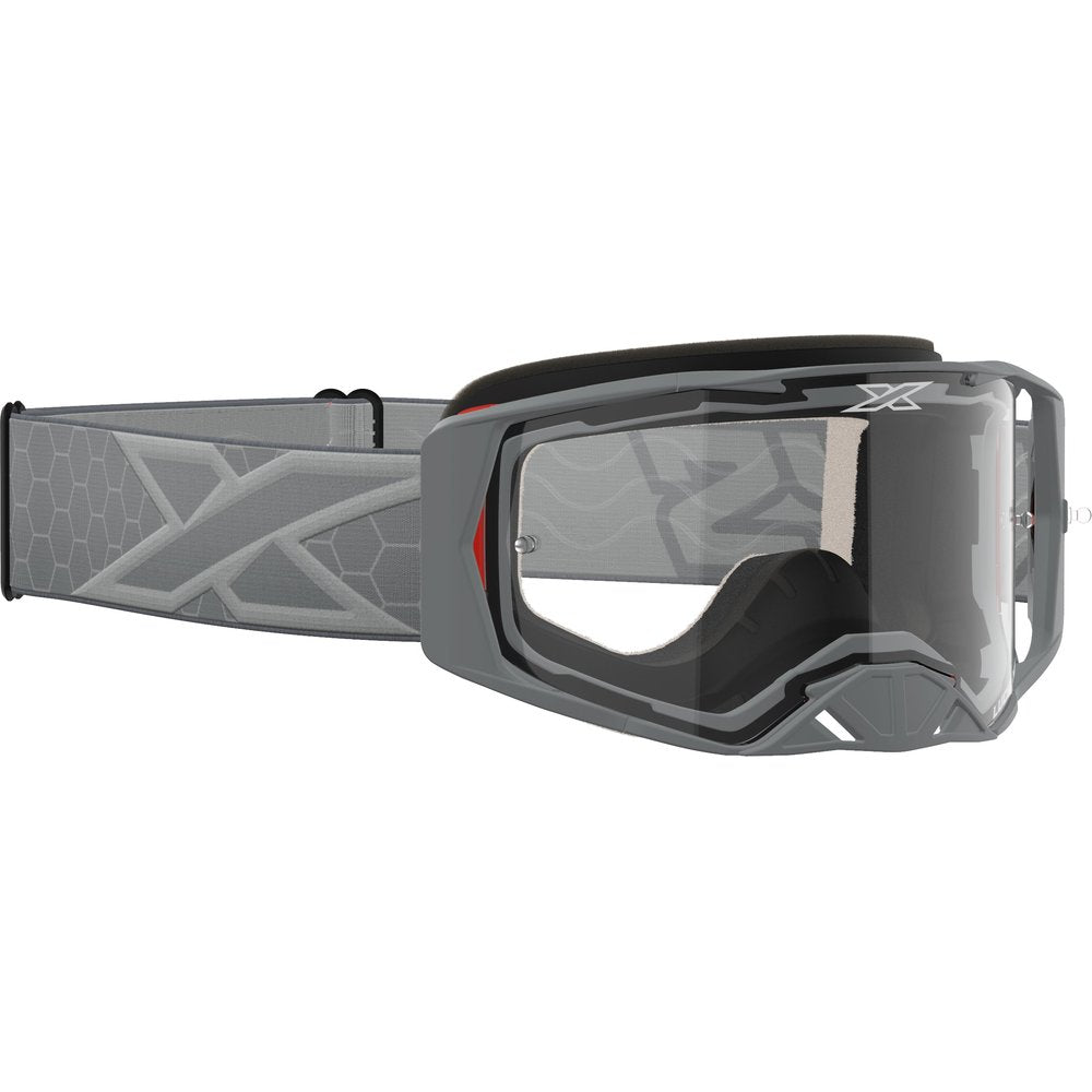 Lucid Goggle Stealth Grey W/Clear Lens