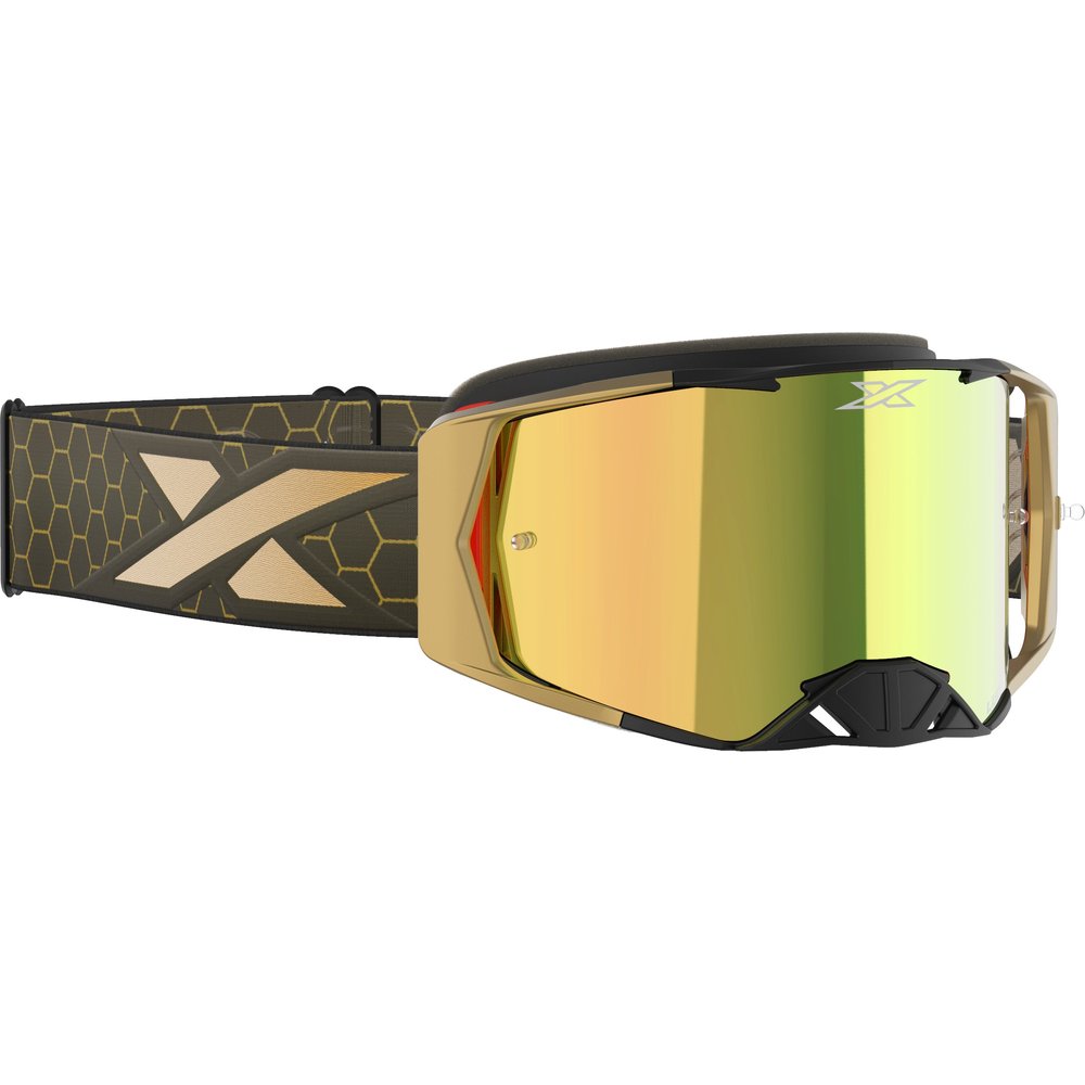 Lucid Goggle Solid Gold W/Gold Mirror