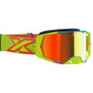 Lucid Goggle Flo Yel/Fire/Cyan W/Red Mirror