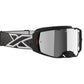 Lucid Goggle Black/White W/Silver Mirror