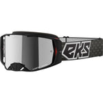 Lucid Goggle Black/White W/Silver Mirror