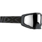 Outrigger Goggle Stealth Black W/Silver Mirror