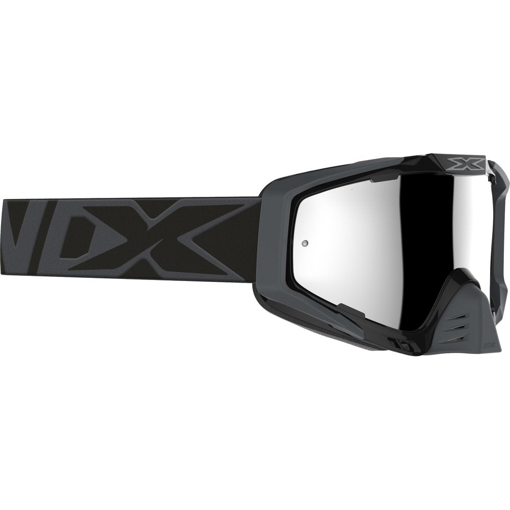Outrigger Goggle Stealth Black W/Silver Mirror