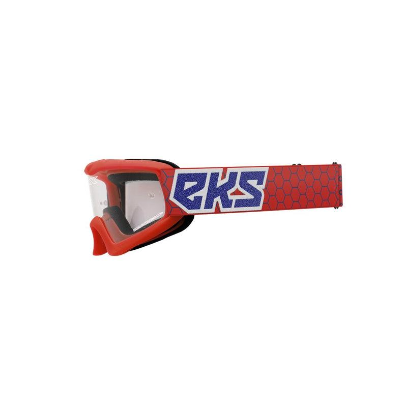 Xgrom Youth Goggle Red/White/Blue Metallic Clear