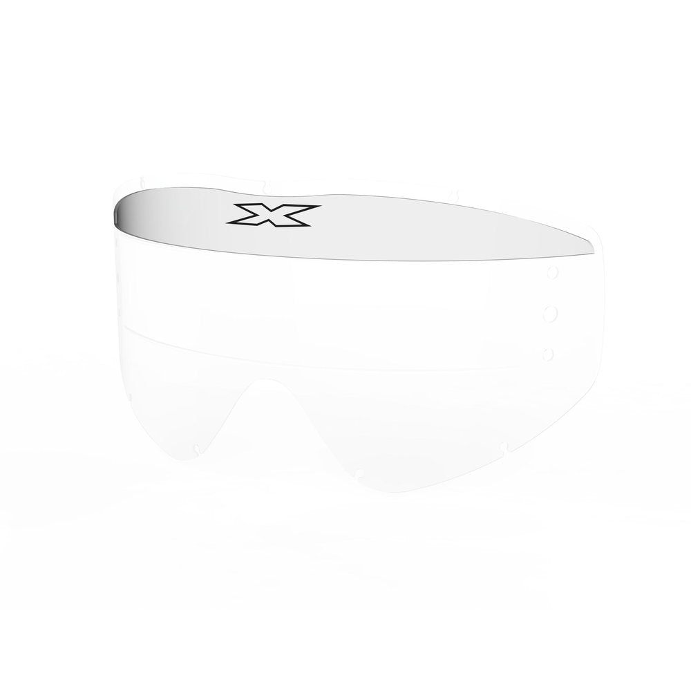 Xl Mud Visor Clear 3/Pk